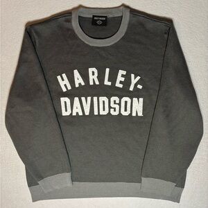 Harley-Davidson Men's Jumper Staple Sweater Motorcycle Sweatshirt Size XL